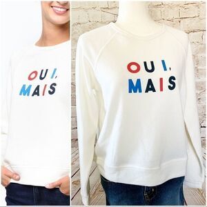 mo:vint New York Oui Mais sweatshirt